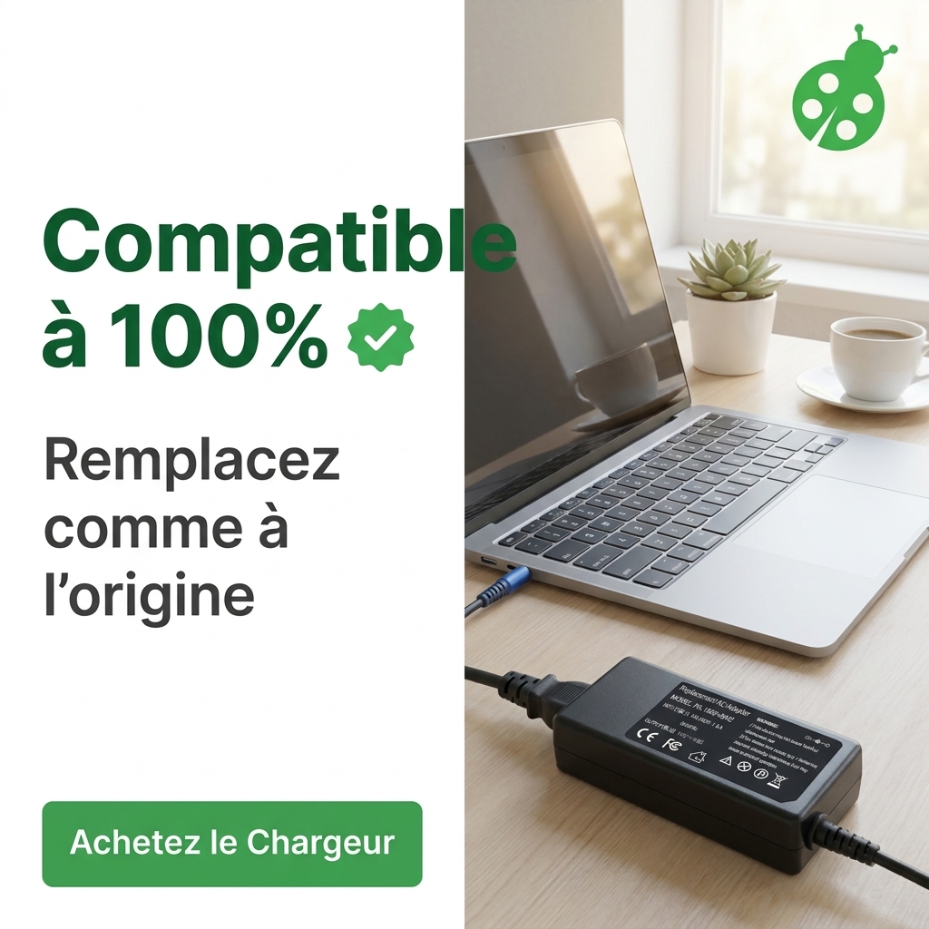Chargeur ordinateur portable hp  envy 17 j106sf