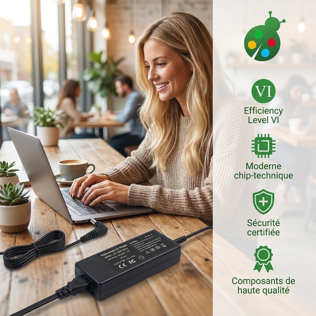 Chargeur ordinateur portable hp  envy touchsmart 17 j103ea