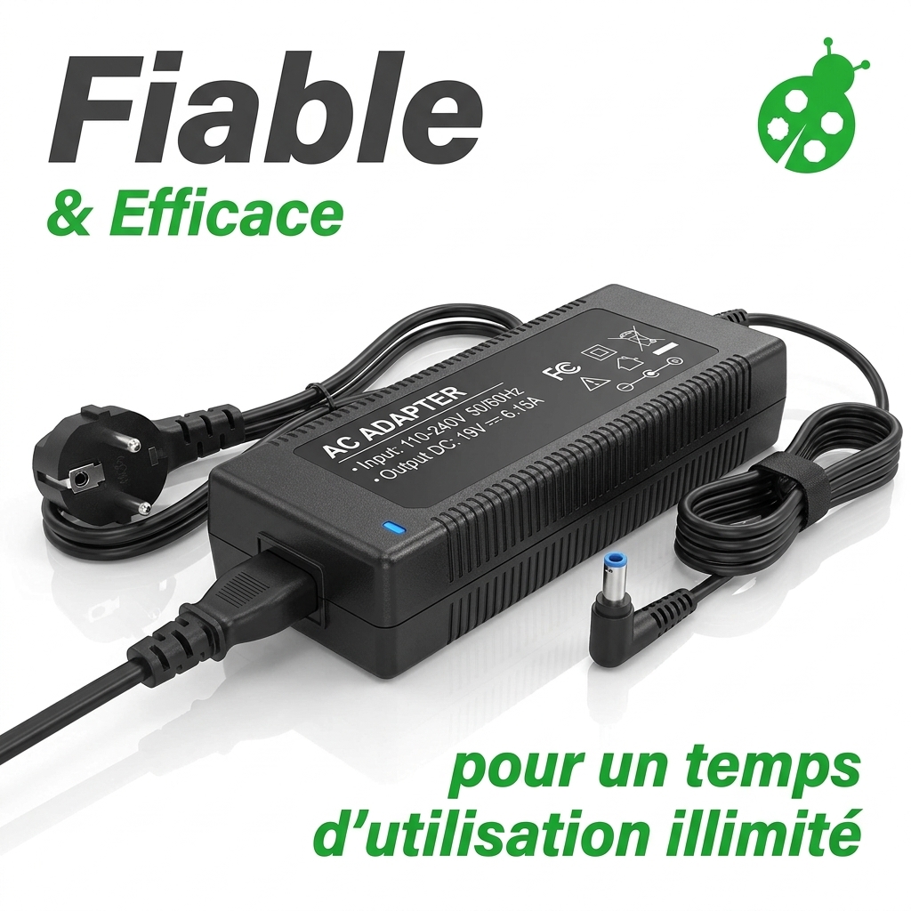 Chargeur ordinateur portable hp  envy 17 j100eb