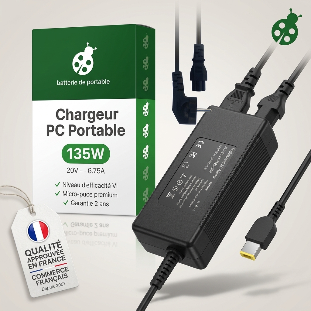 Chargeur ordinateur portable lenovo ideapad y700 17isk