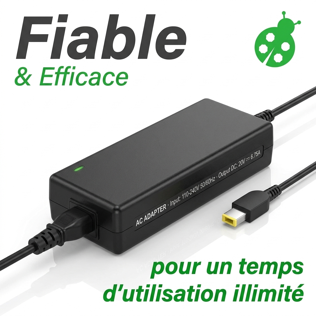 Chargeur ordinateur portable lenovo ideapad y700 17isk