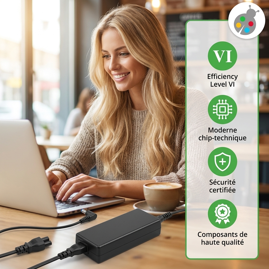 Chargeur ordinateur portable hp  15 af119nf