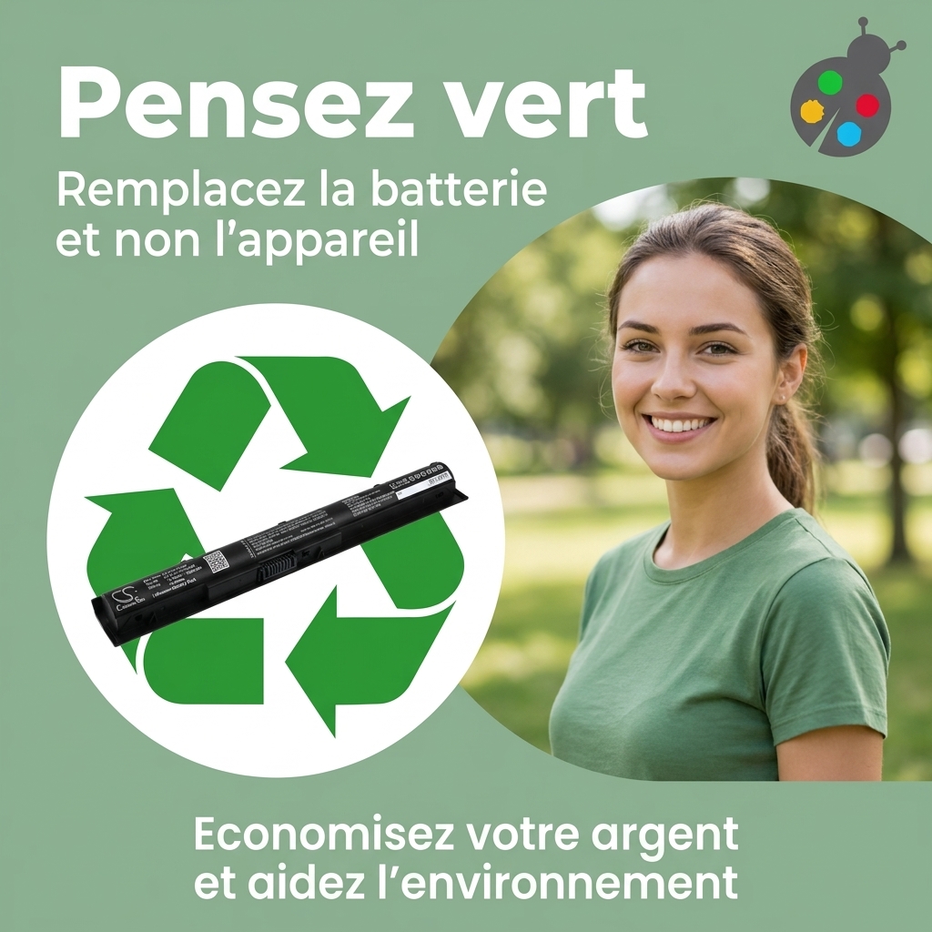 Batterie ordinateur portable hp pavilion 15 ak109nf