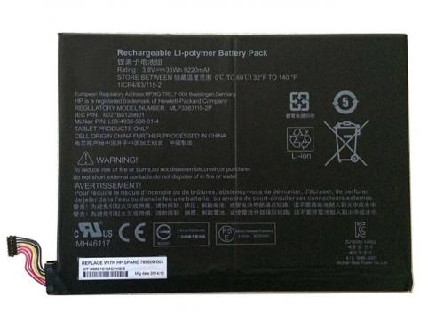 Batterie ordinateur portable hp pavilion x2 10 n206nz