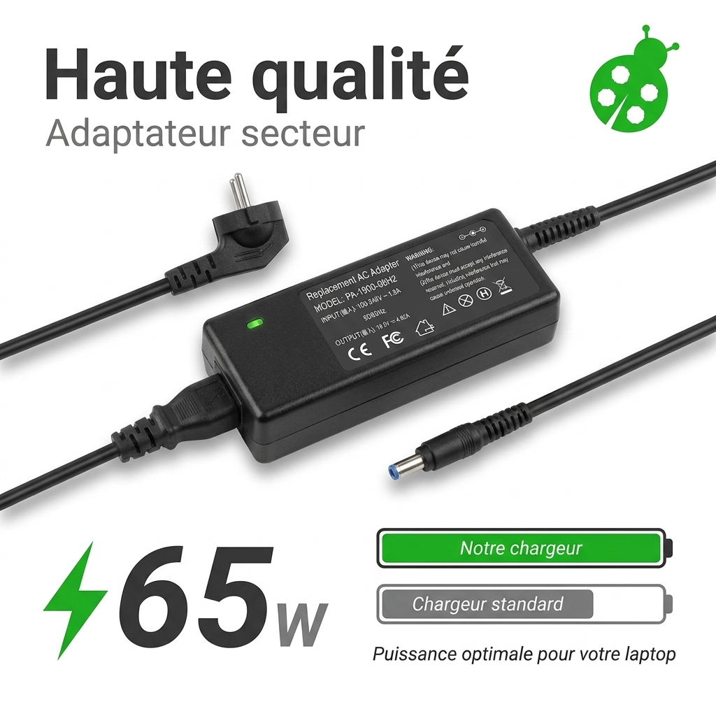 Chargeur ordinateur portable dell inspiron 15 5000