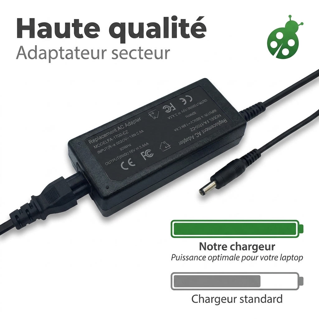 Chargeur ordinateur portable asus vivobook f102ba sh41t