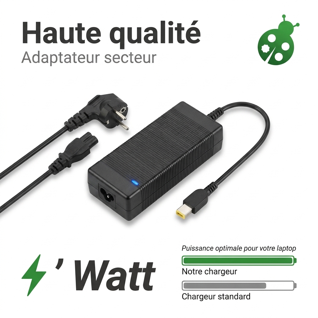 Chargeur ordinateur portable lenovo thinkpad t460s