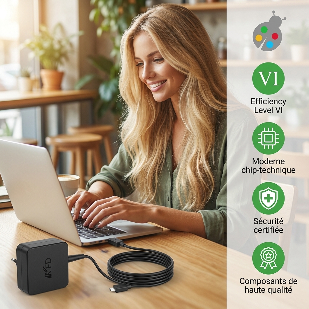 Chargeur ordinateur portable asus eeebook x205ta uh01 bk