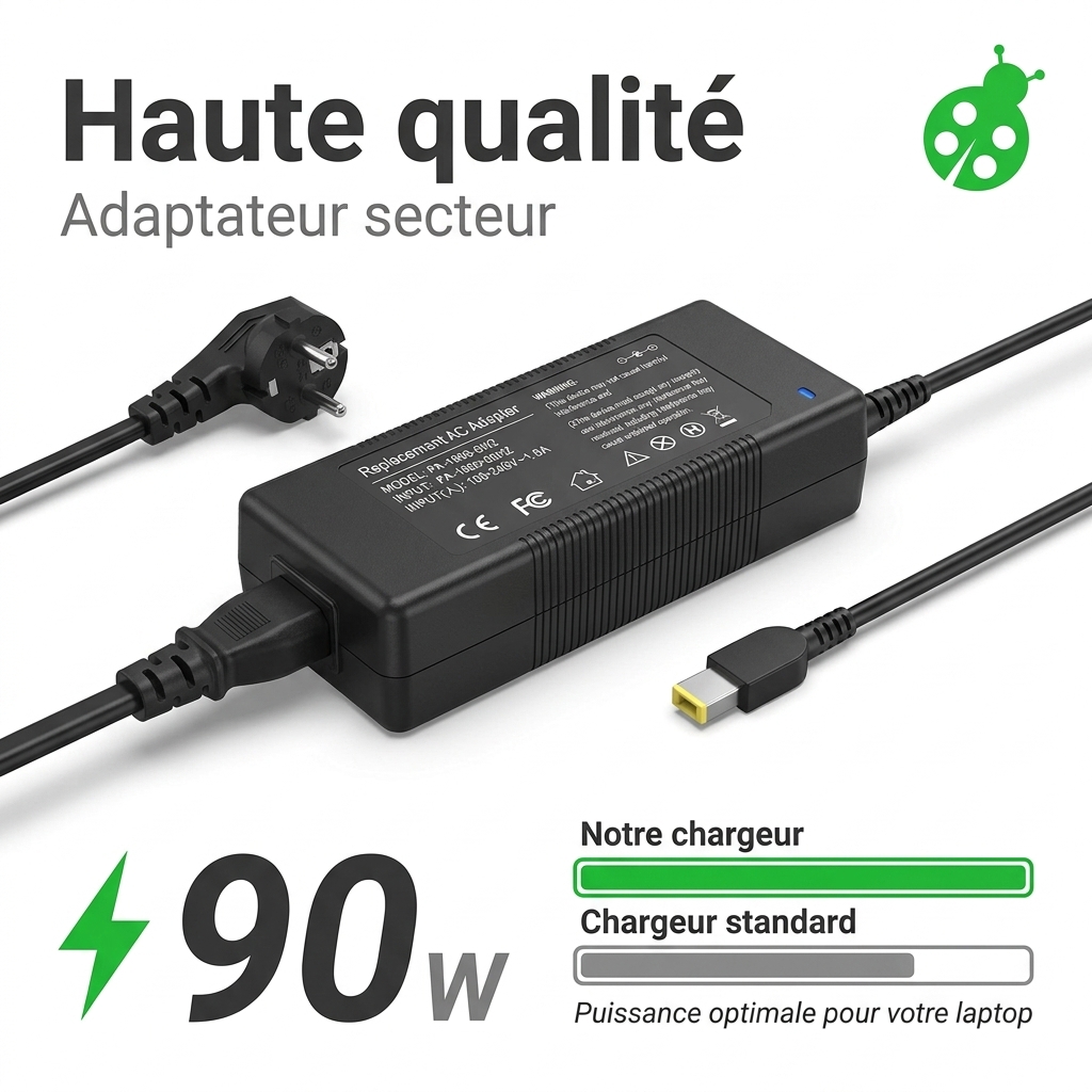 Chargeur ordinateur portable lenovo thinkpad x240s ultrabook