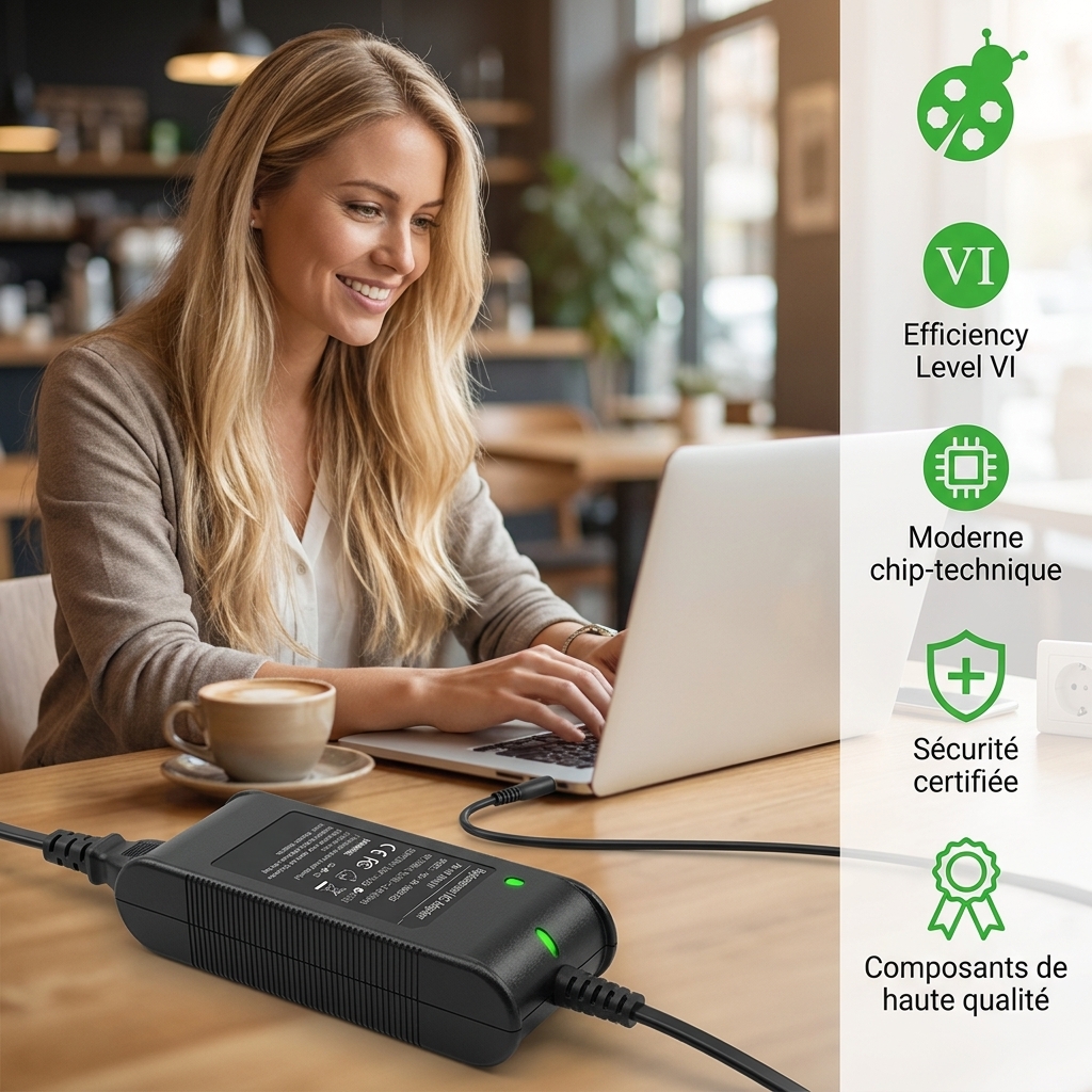 Chargeur ordinateur portable dell latitude e7240 11.1 v
