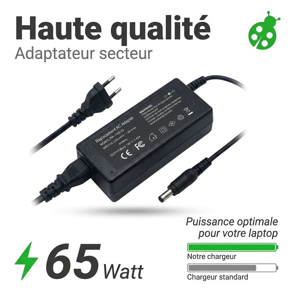 Chargeur ordinateur portable asus r558u