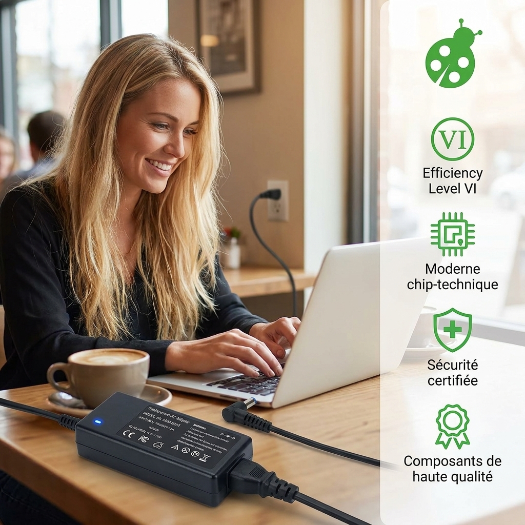 Chargeur ordinateur portable hp  15 ay105nf