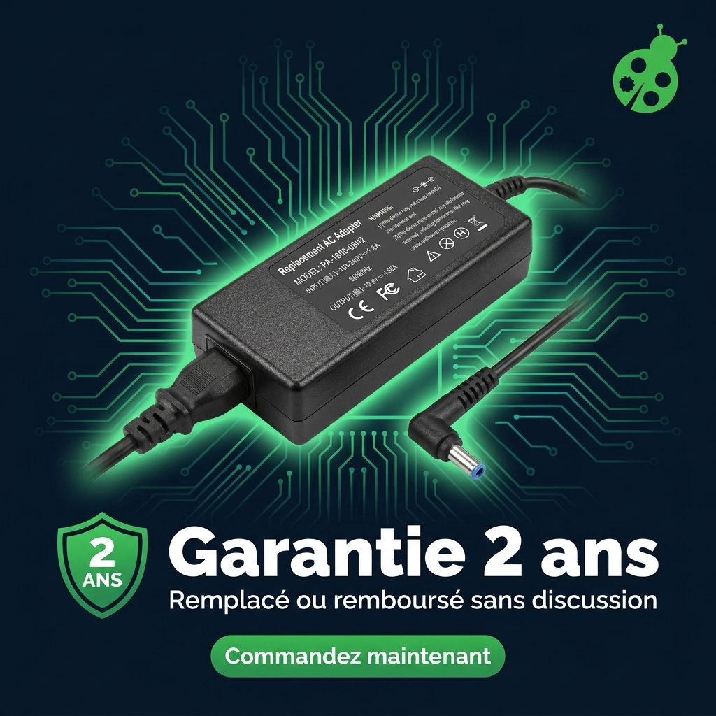 Chargeur ordinateur portable hp  omen 15 ax244nf