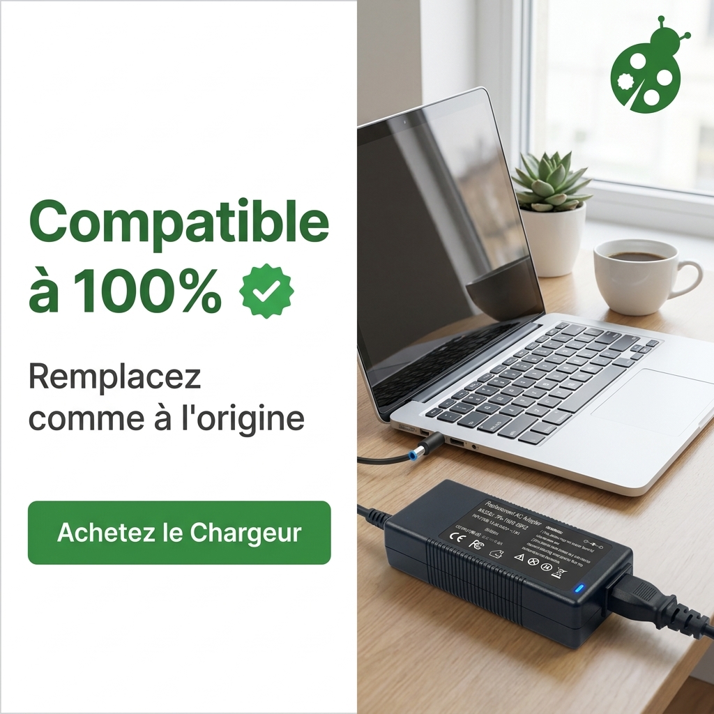 Chargeur ordinateur portable hp  omen 15 ax244nf