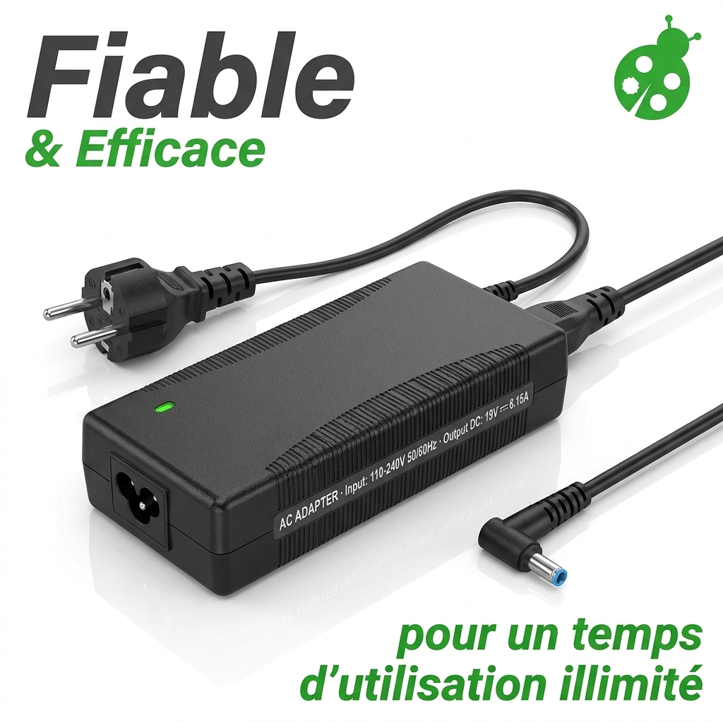 Chargeur ordinateur portable hp  pavilion 17 e199
