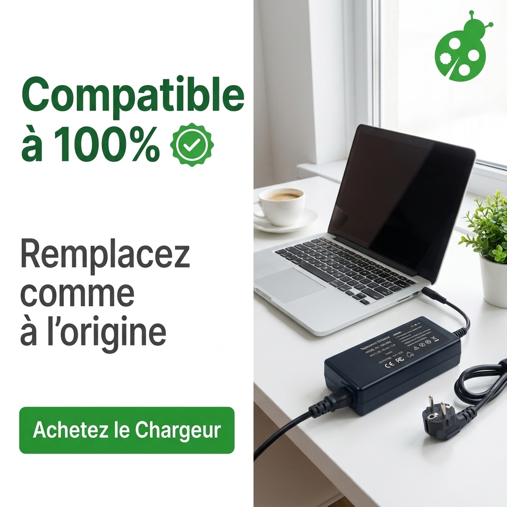 Chargeur ordinateur portable hp  pavilion 17 e199