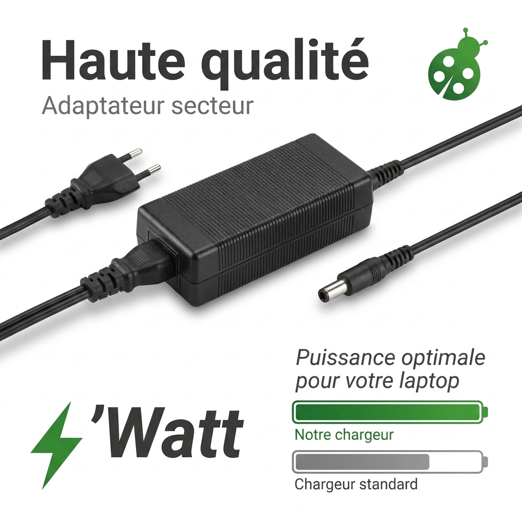 Chargeur ordinateur portable dell latitude e5470