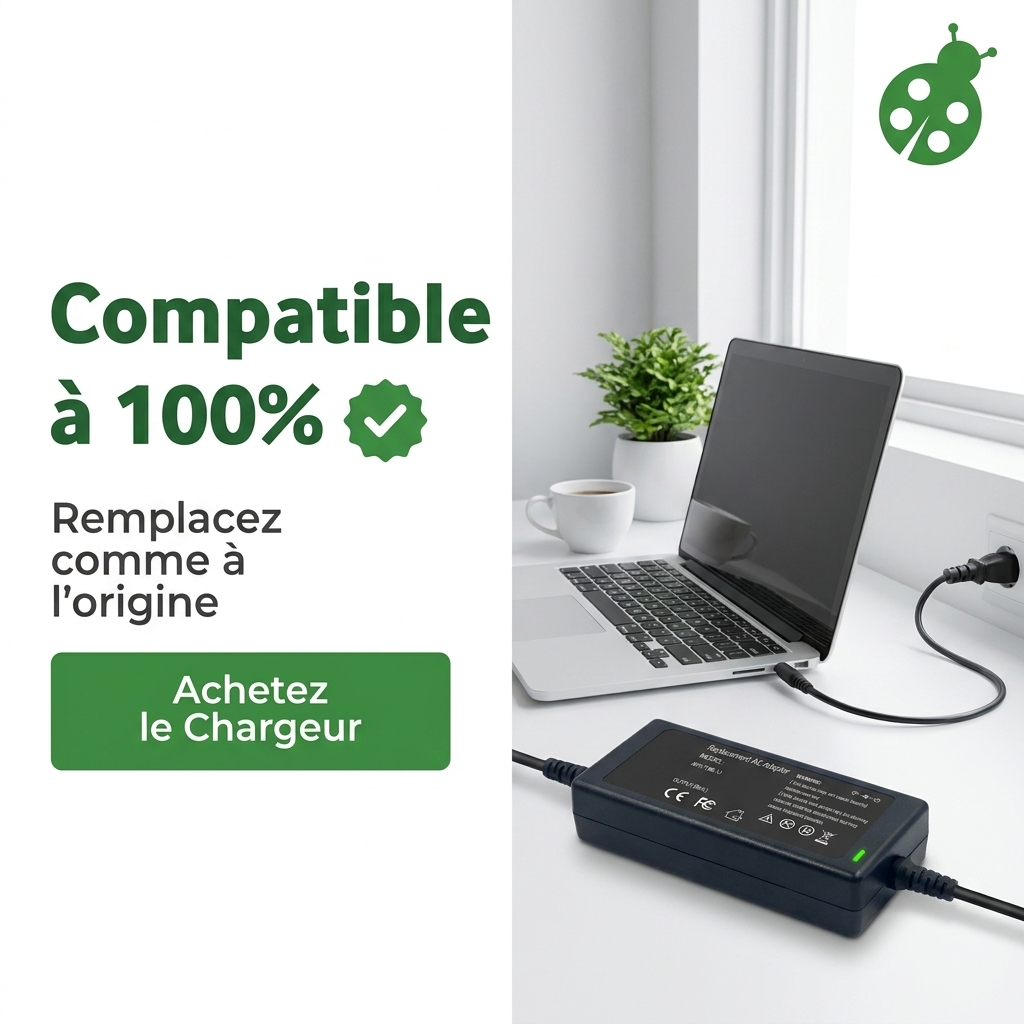 Chargeur ordinateur portable toshiba satellite a100 386