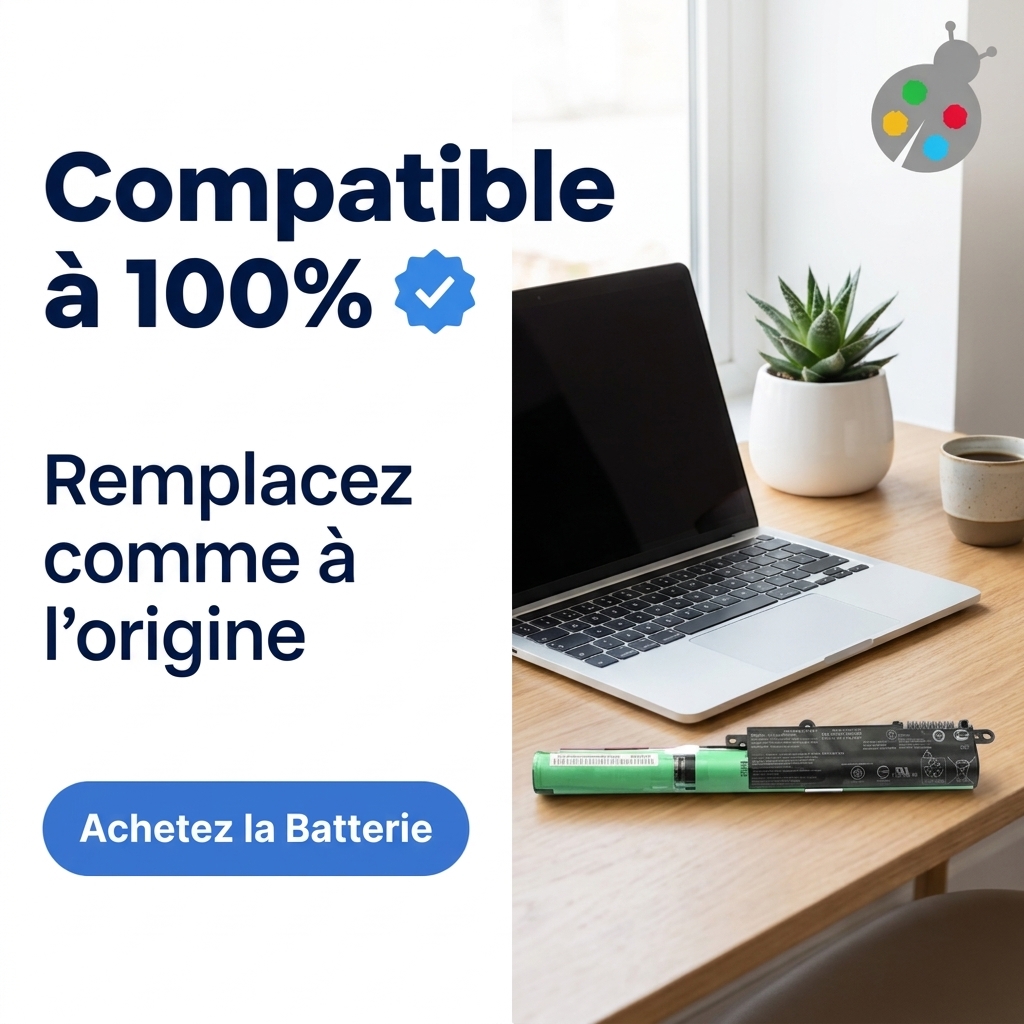 Batterie ordinateur portable asus x540lj
