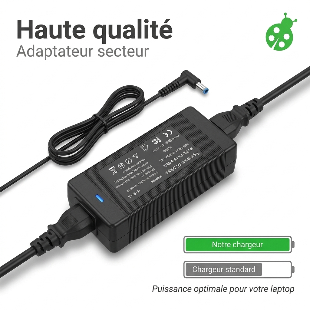 Chargeur ordinateur portable dell inspiron 17 7778