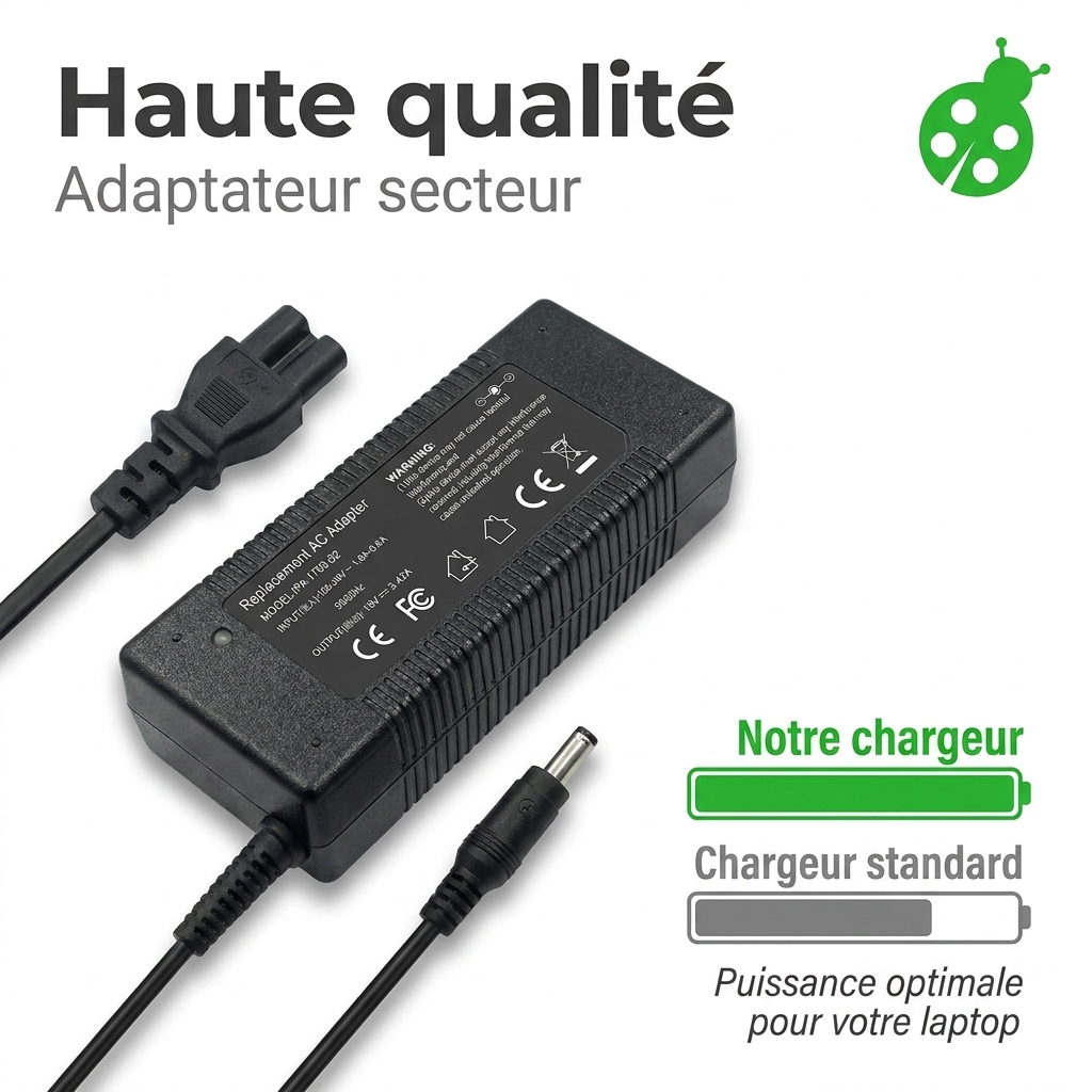 Chargeur ordinateur portable asus zenbook ux410uq gv044t