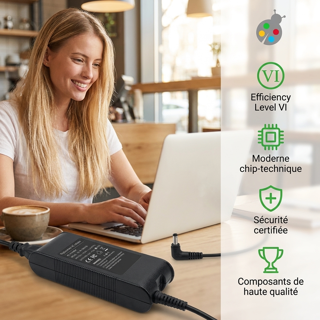 Chargeur ordinateur portable dell latitude 3350