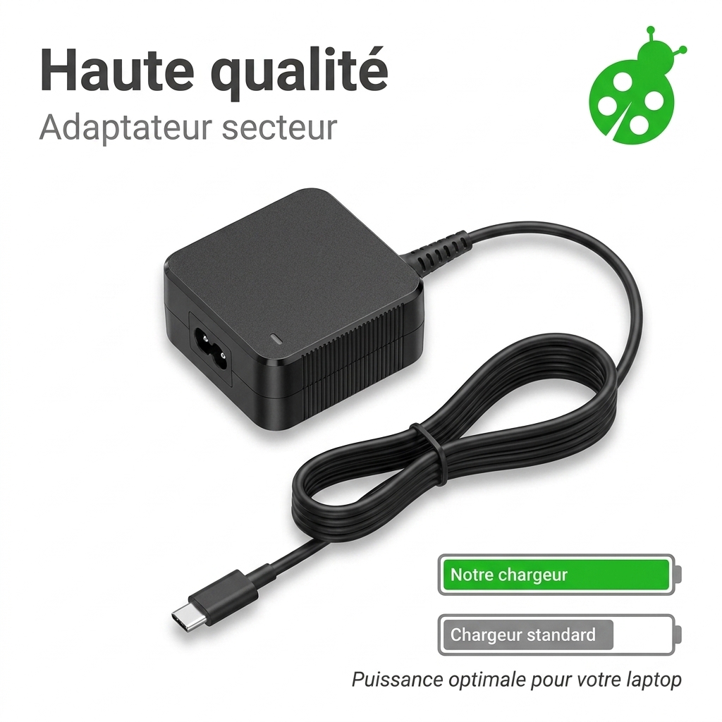 Chargeur ordinateur portable hp  pavilion x2 10 n103nf