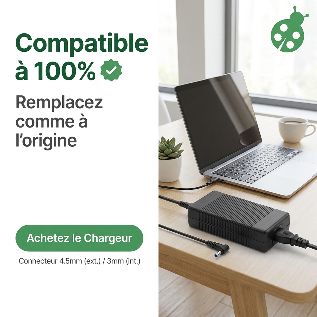 Chargeur ordinateur portable dell vostro 15 3572