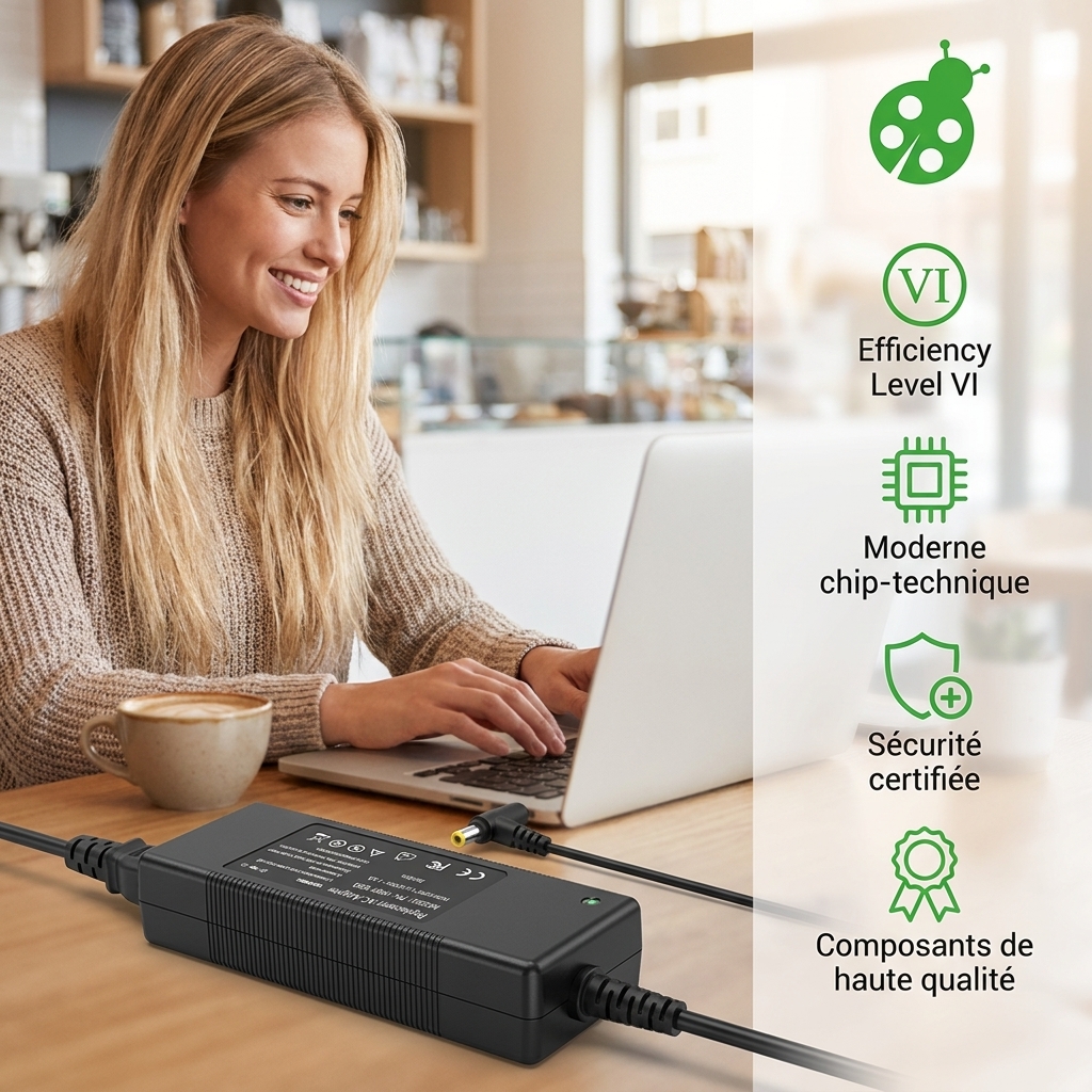 Chargeur ordinateur portable hp  elite 8300 usdt