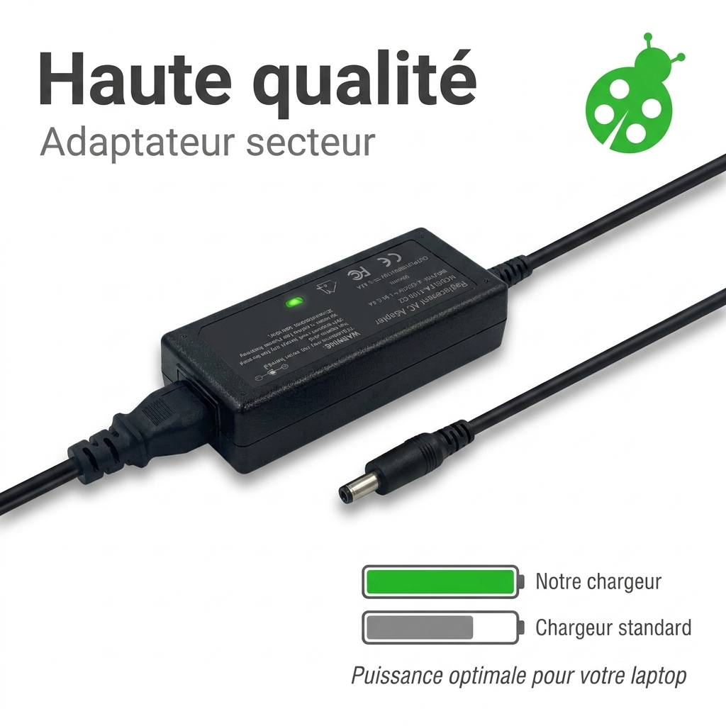 Chargeur ordinateur portable asus x200m