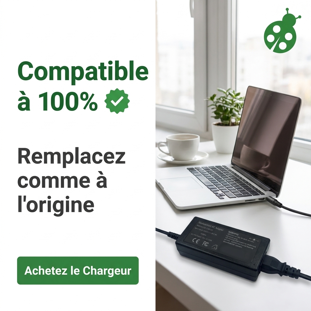 Chargeur ordinateur portable asus x200m