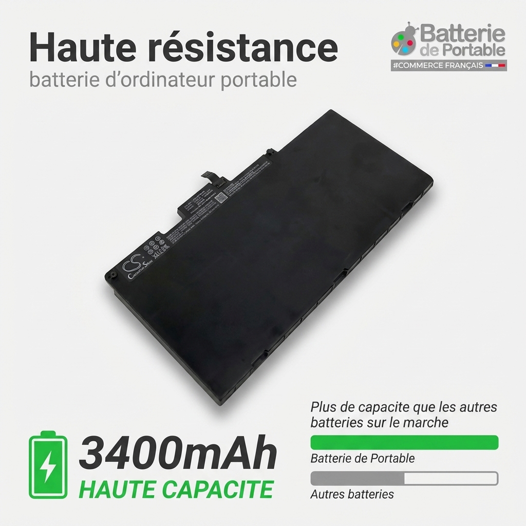 Batterie ordinateur portable hp elitebook 850 g4