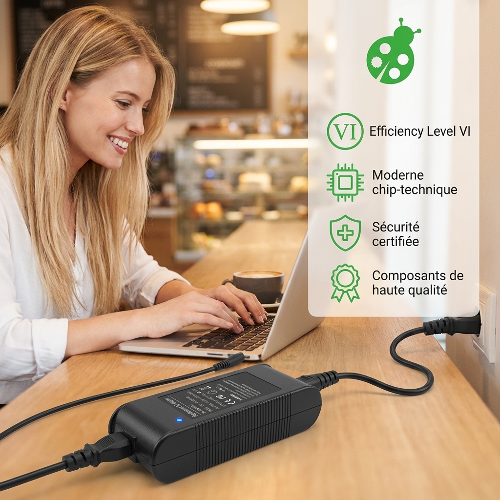 Chargeur ordinateur portable dell latitude 12 e7270