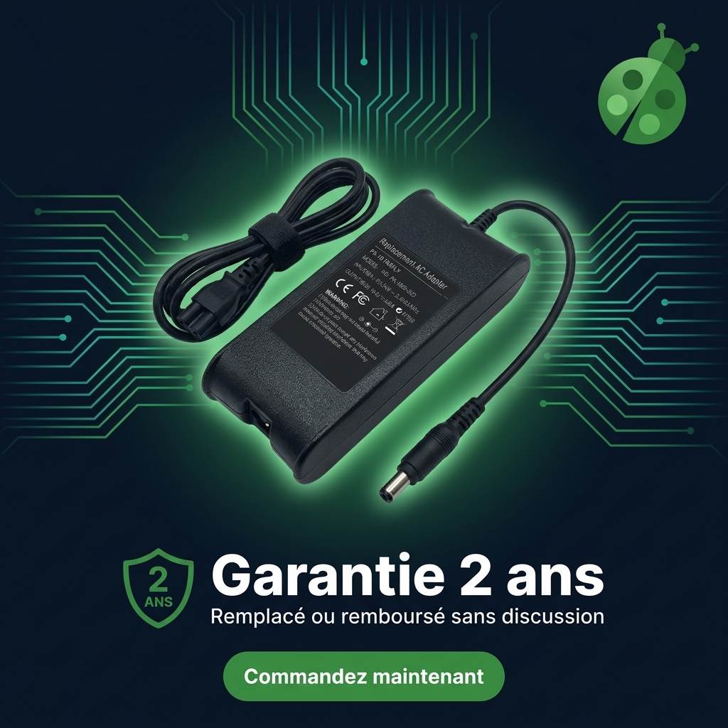 Chargeur ordinateur portable dell latitude 12 e7270