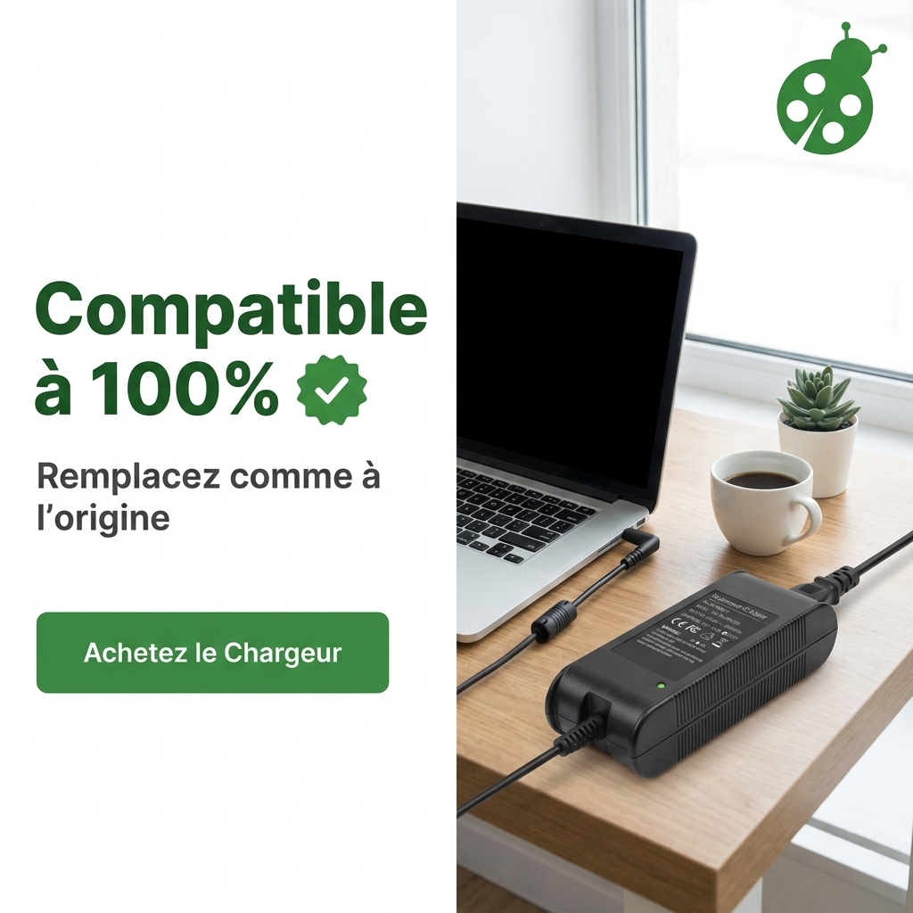 Chargeur ordinateur portable dell latitude 12 e7270