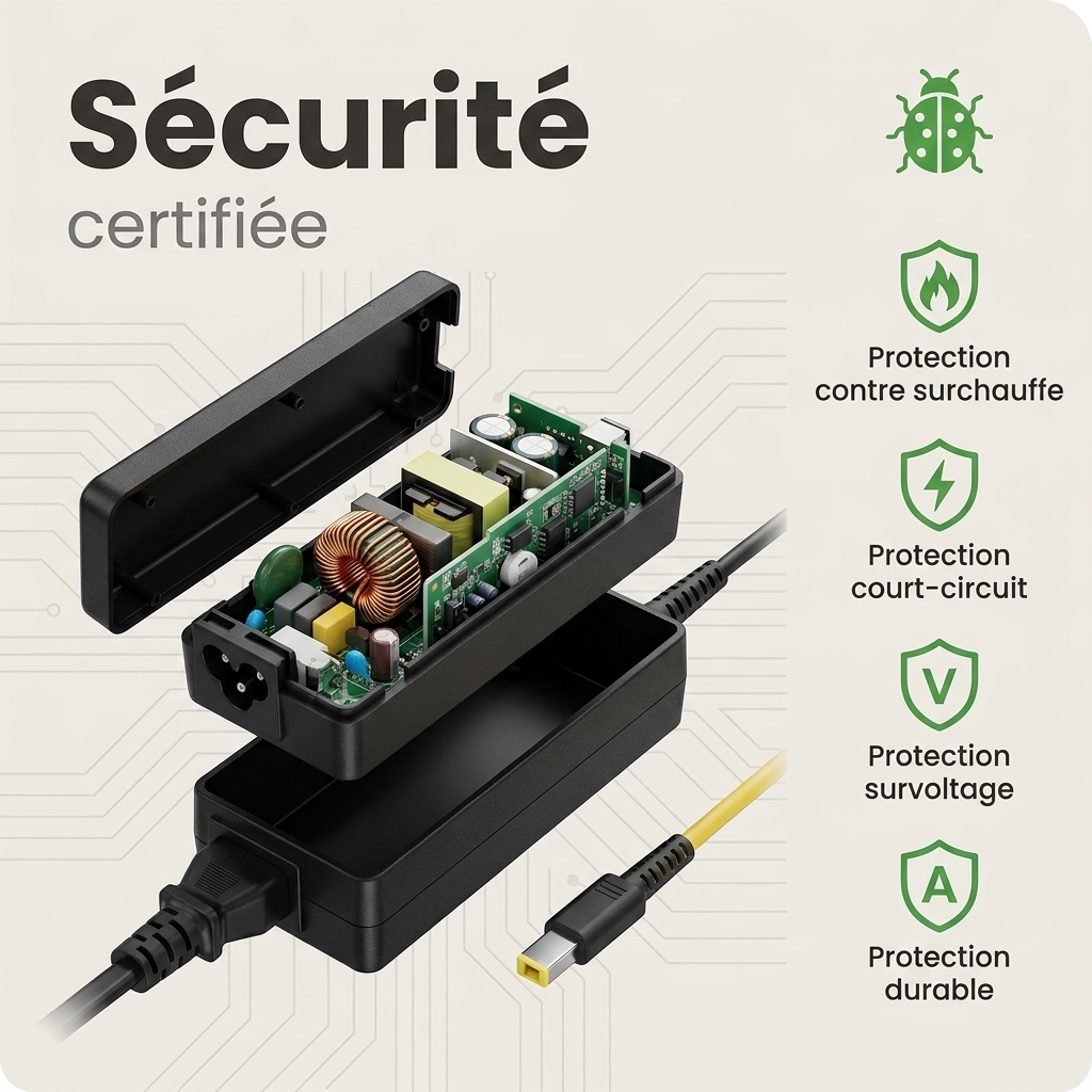 Chargeur ordinateur portable lenovo ideapad u330t