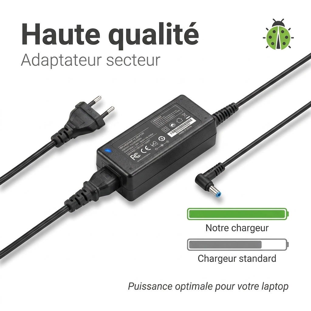 Chargeur ordinateur portable dell inspiron 5767