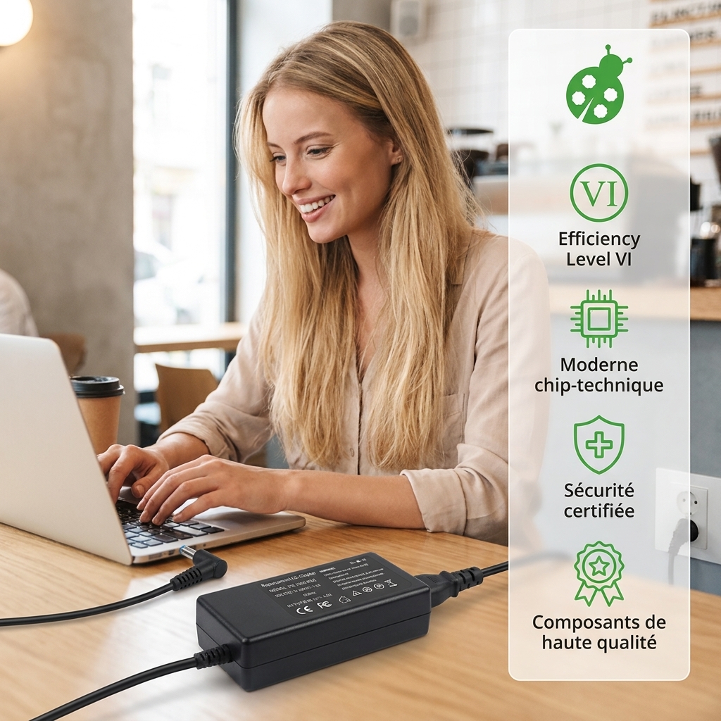 Chargeur ordinateur portable dell inspiron 5767
