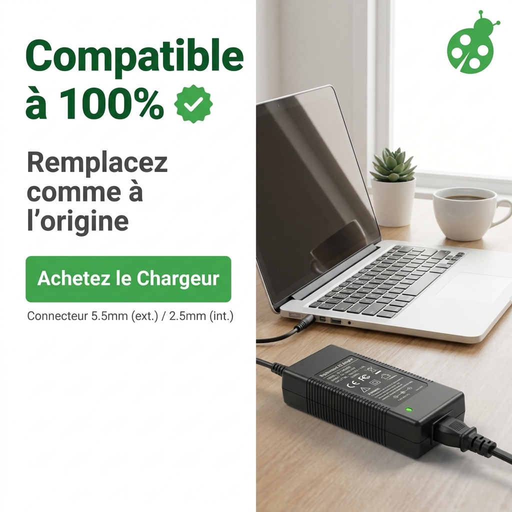 Chargeur ordinateur portable essentielb smart mouv 1501