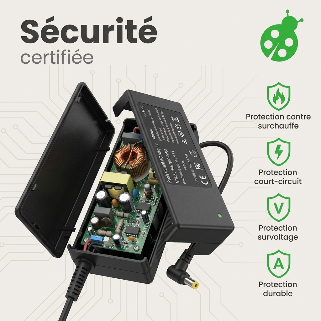 Chargeur ordinateur portable acer aspire 5750z