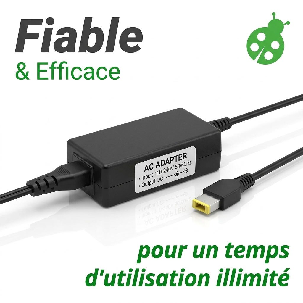 Chargeur ordinateur portable lenovo b70 80 80mr