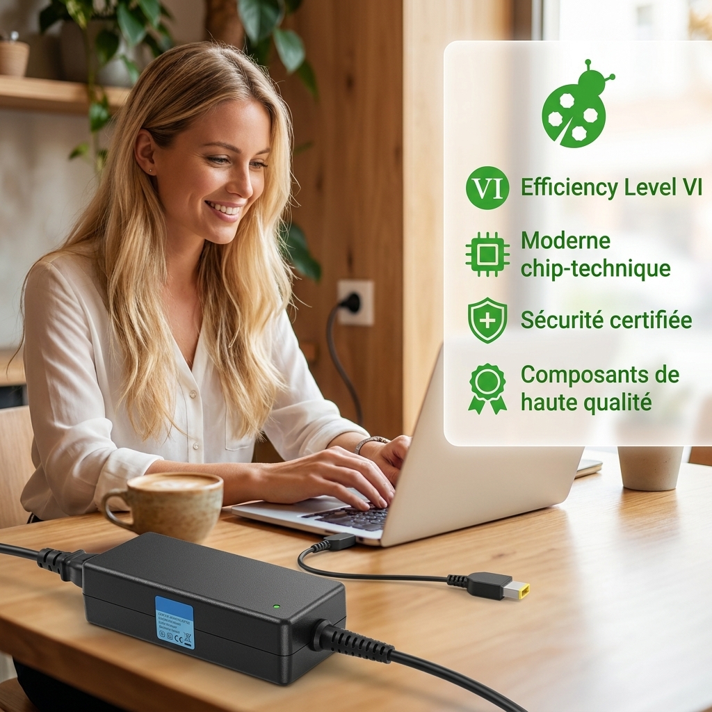 Chargeur ordinateur portable lenovo b70 80 80mr