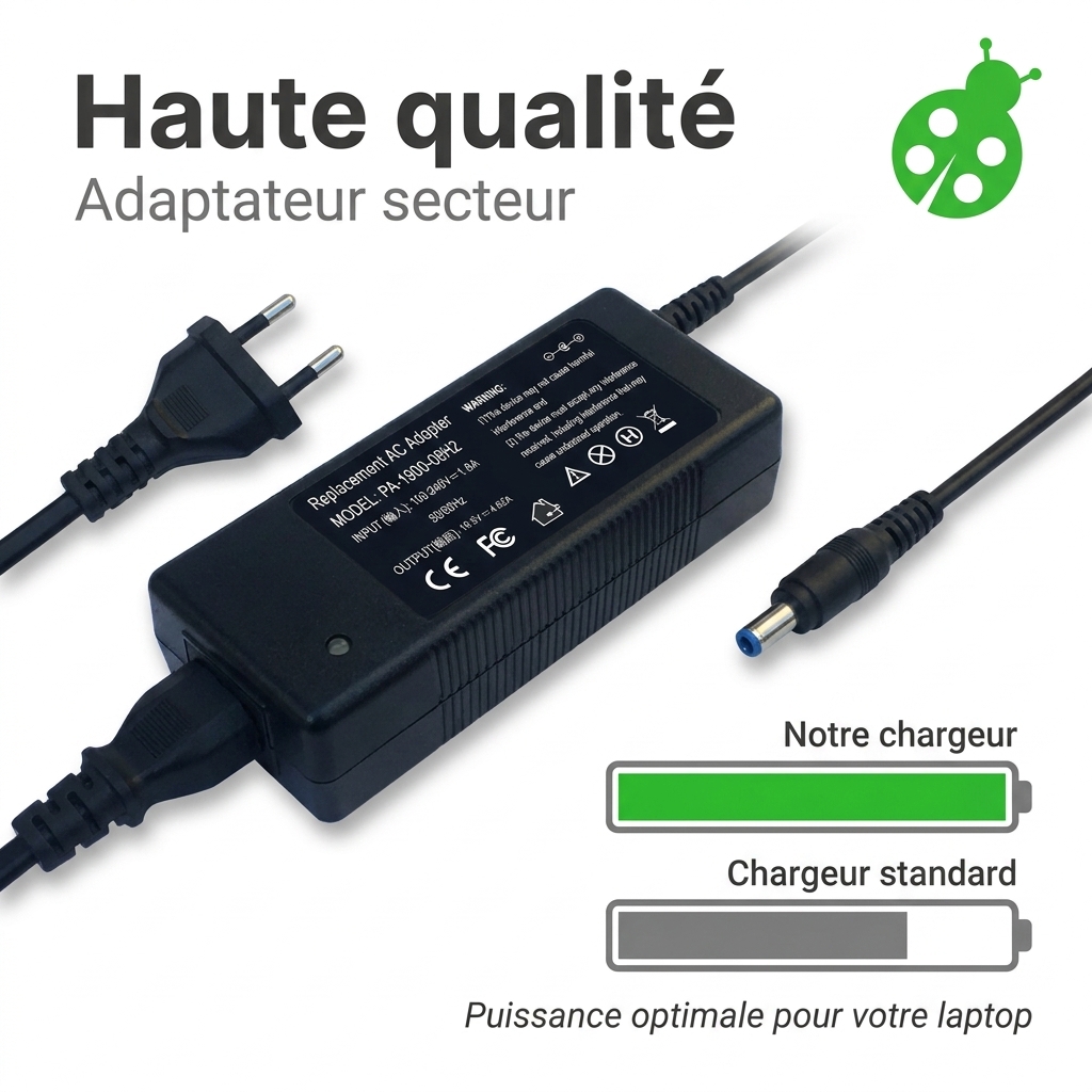 Chargeur ordinateur portable asus p2530