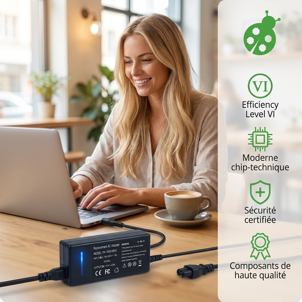 Chargeur ordinateur portable asus p2530