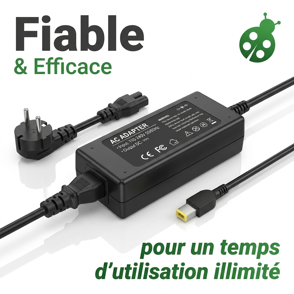 Chargeur ordinateur portable lenovo v110 15isk 80tl