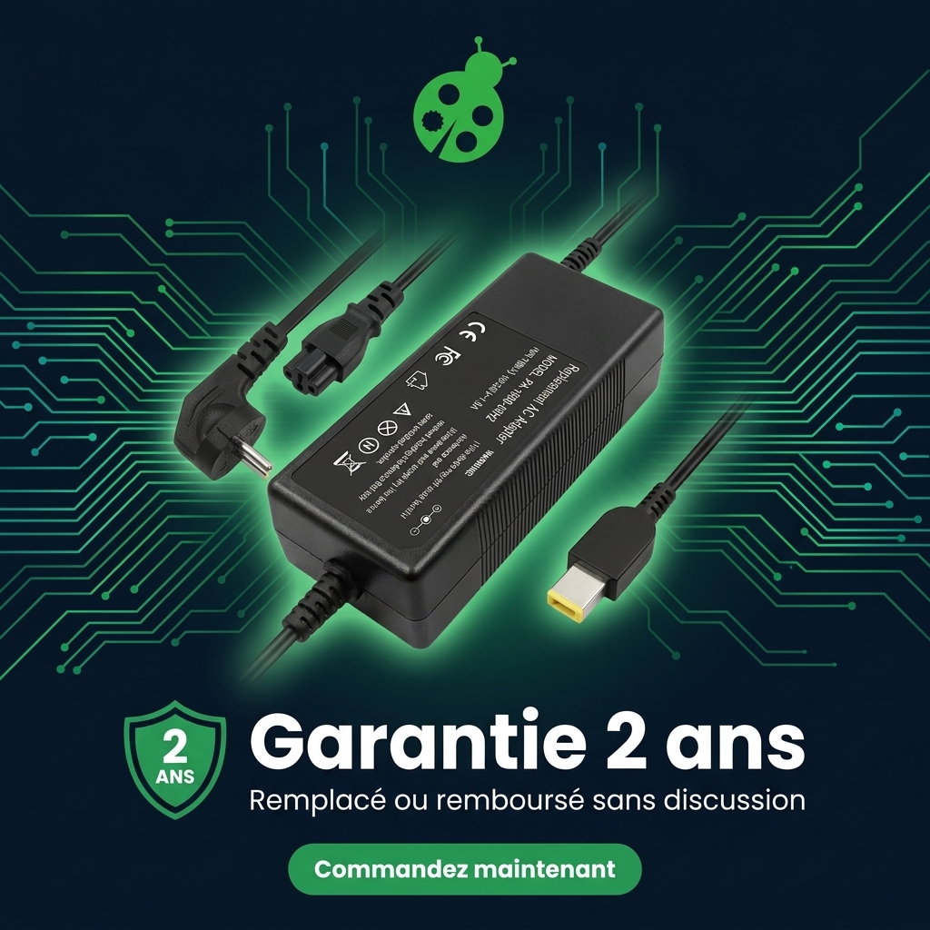 Chargeur ordinateur portable lenovo v110 15isk 80tl