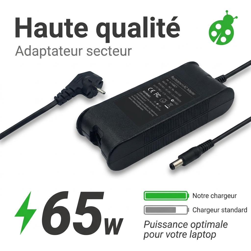 Chargeur ordinateur portable dell inspiron 17 3721 6899