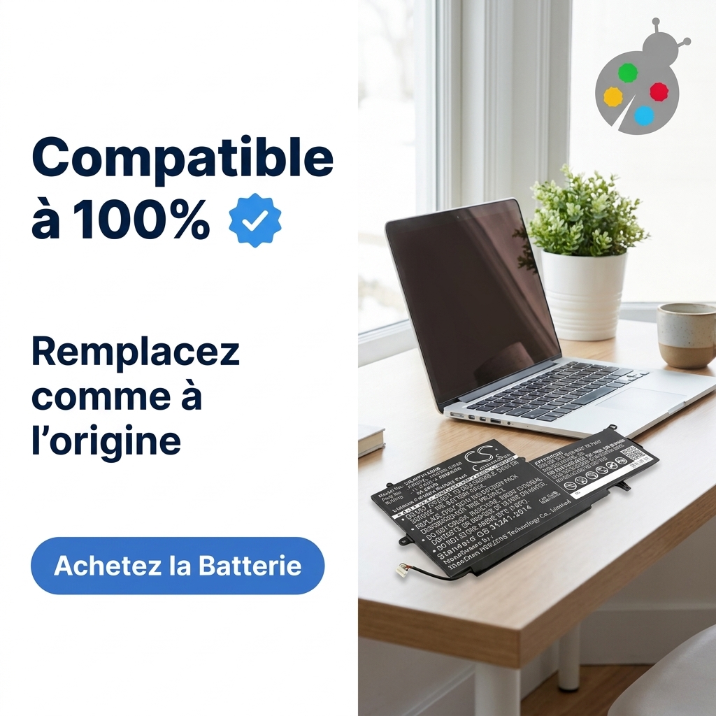 Batterie ordinateur portable hp spectre x360 convertible pc