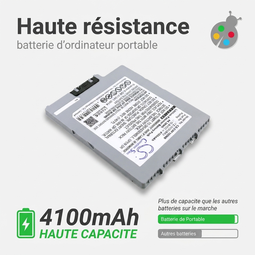 Batterie ordinateur portable panasonic toughpad fz g1c