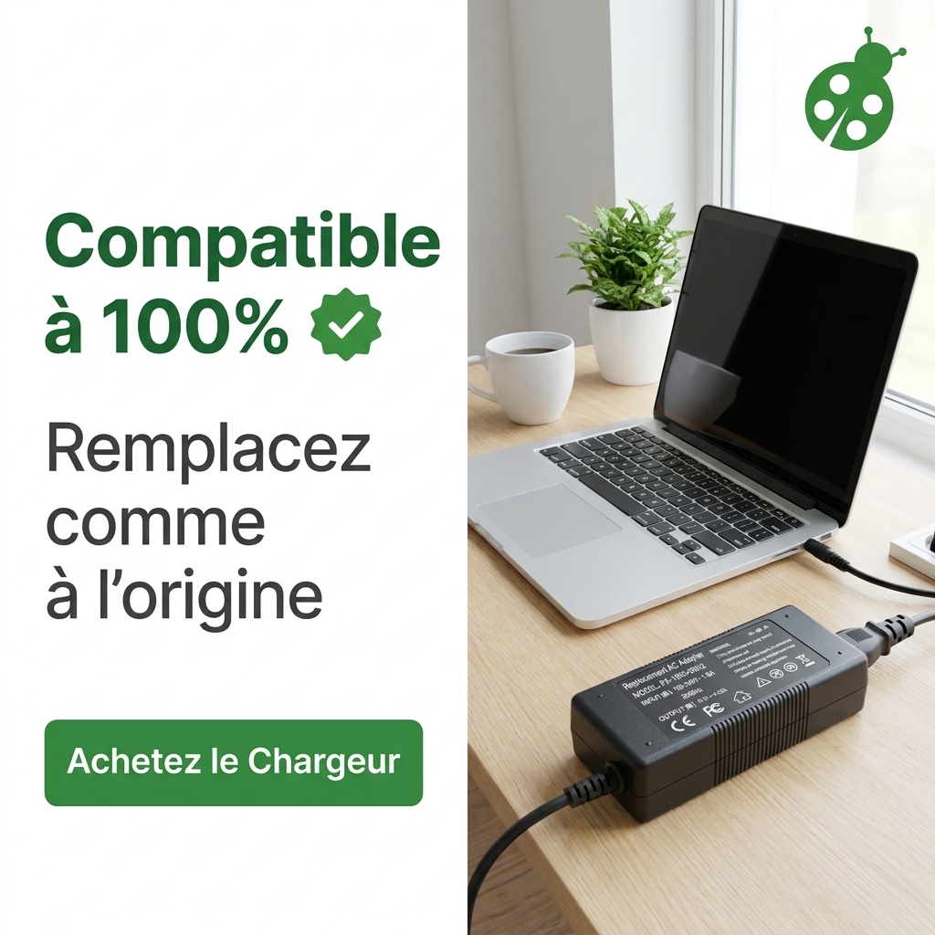 Chargeur ordinateur portable hp  probook 450 g4